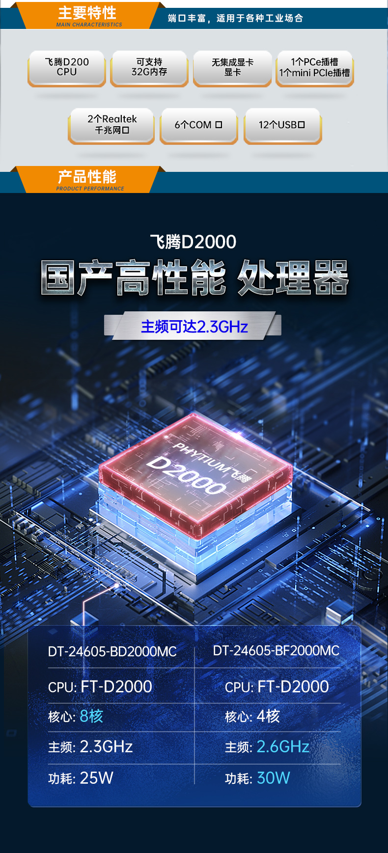 国产化工控机,飞腾D2000CPU,DT-24605-BD2000MC.jpg