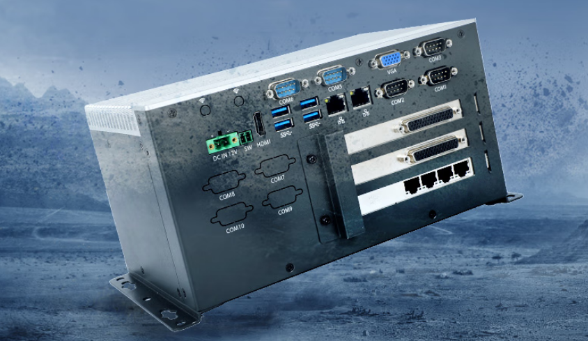 这款无风扇工控机机箱尺寸为270.2*155.5*131.5mm带支架(宽*深*高),约重3kg。机身轻小,便于携带搬运。 这款无风扇工控机机箱尺寸为270.2*155.5*131.5mm带支架(宽*深*高),约重3kg。机身轻小,便于携带搬运。